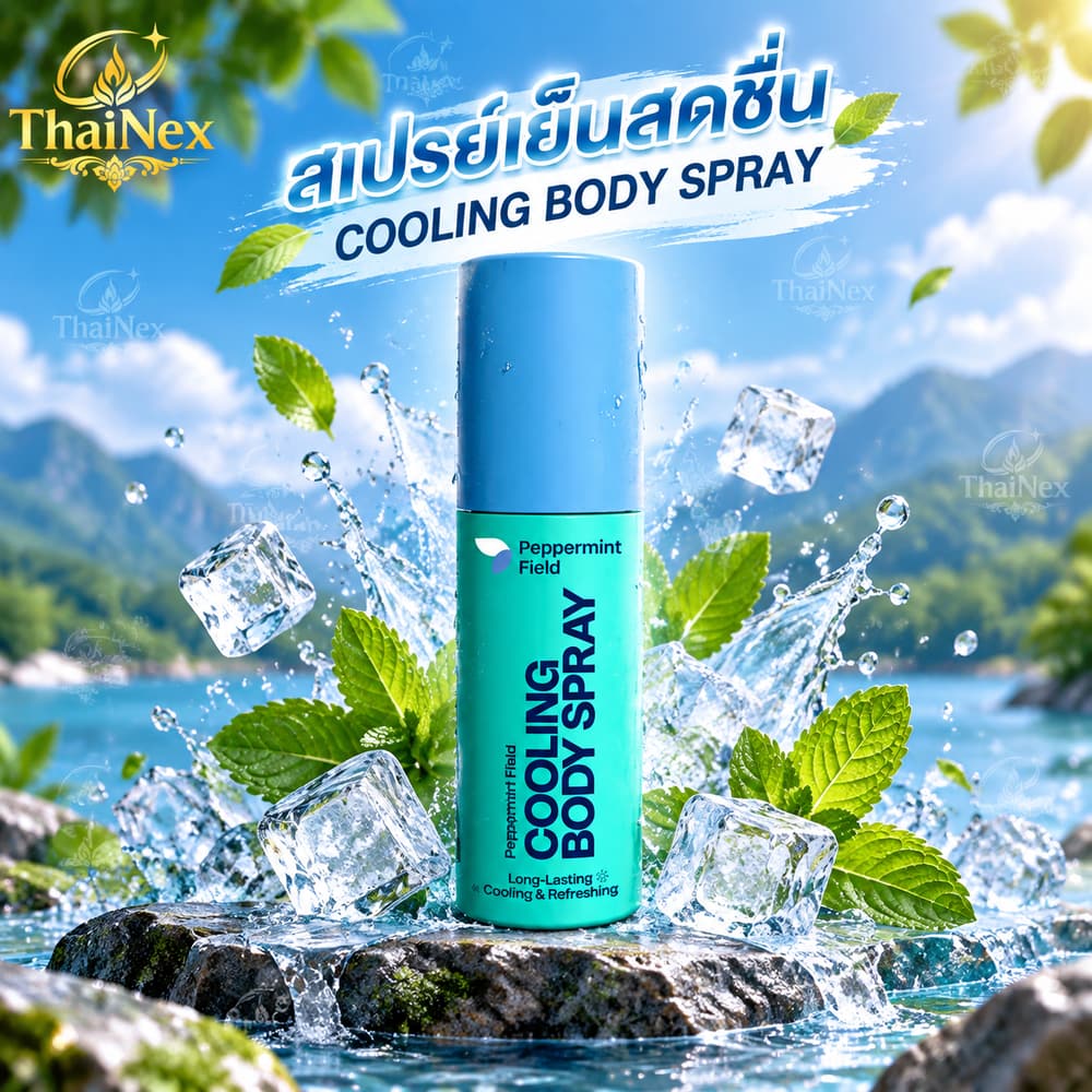 Peppermint Field Cooling Body Spray 30ml