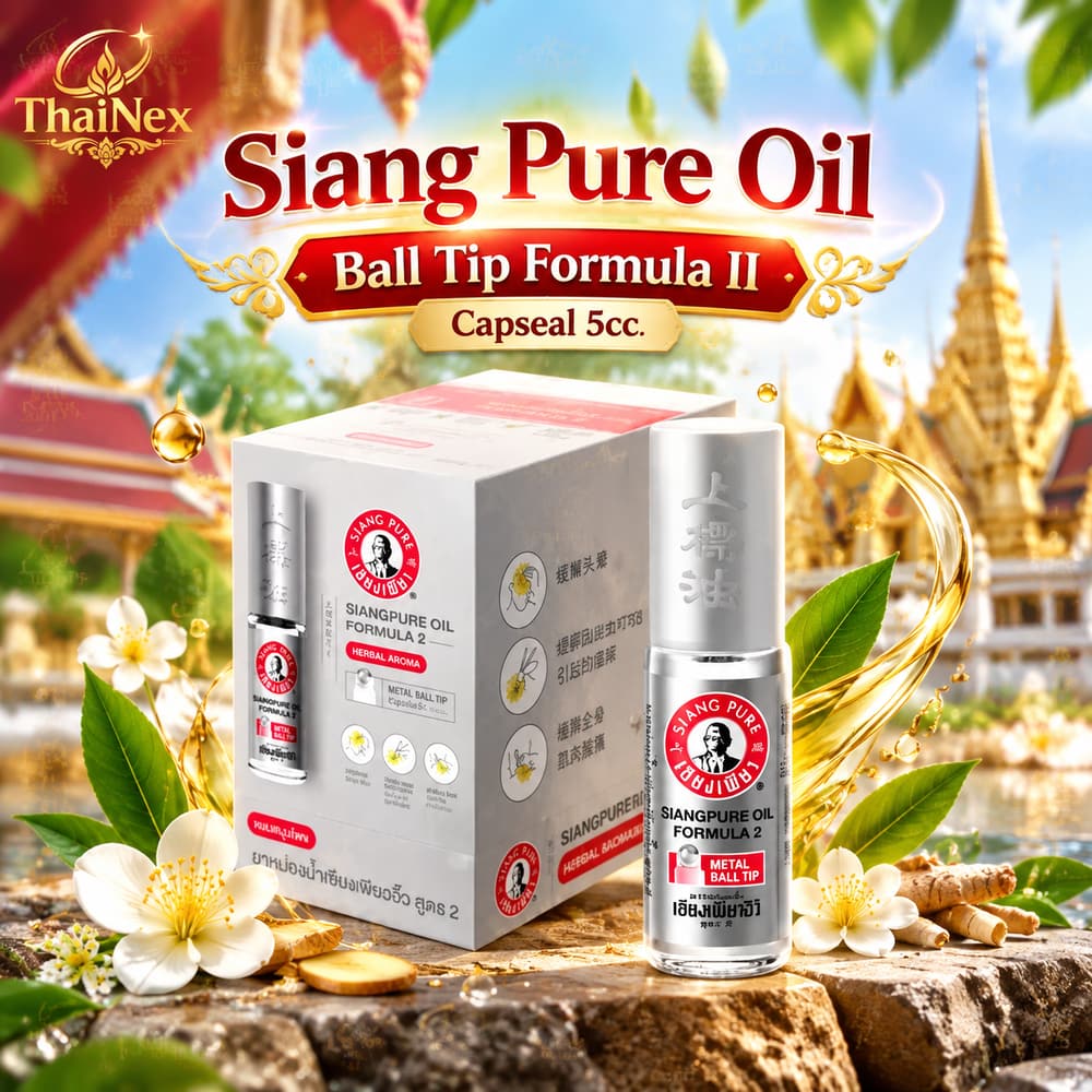 Siang Pure Oil Ball Tip Formula II Capseal 5cc ( 6 box )