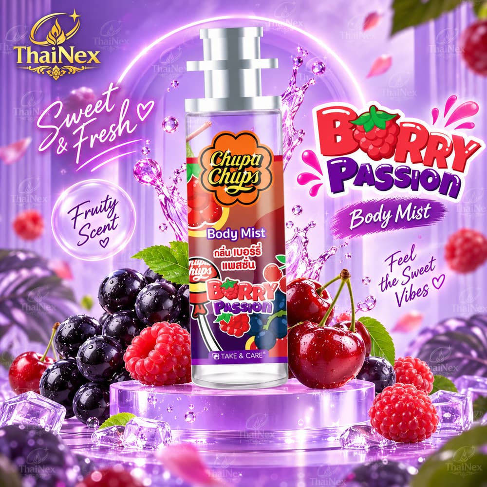 Chupa Chups Berry Passion Body Mist 30ml