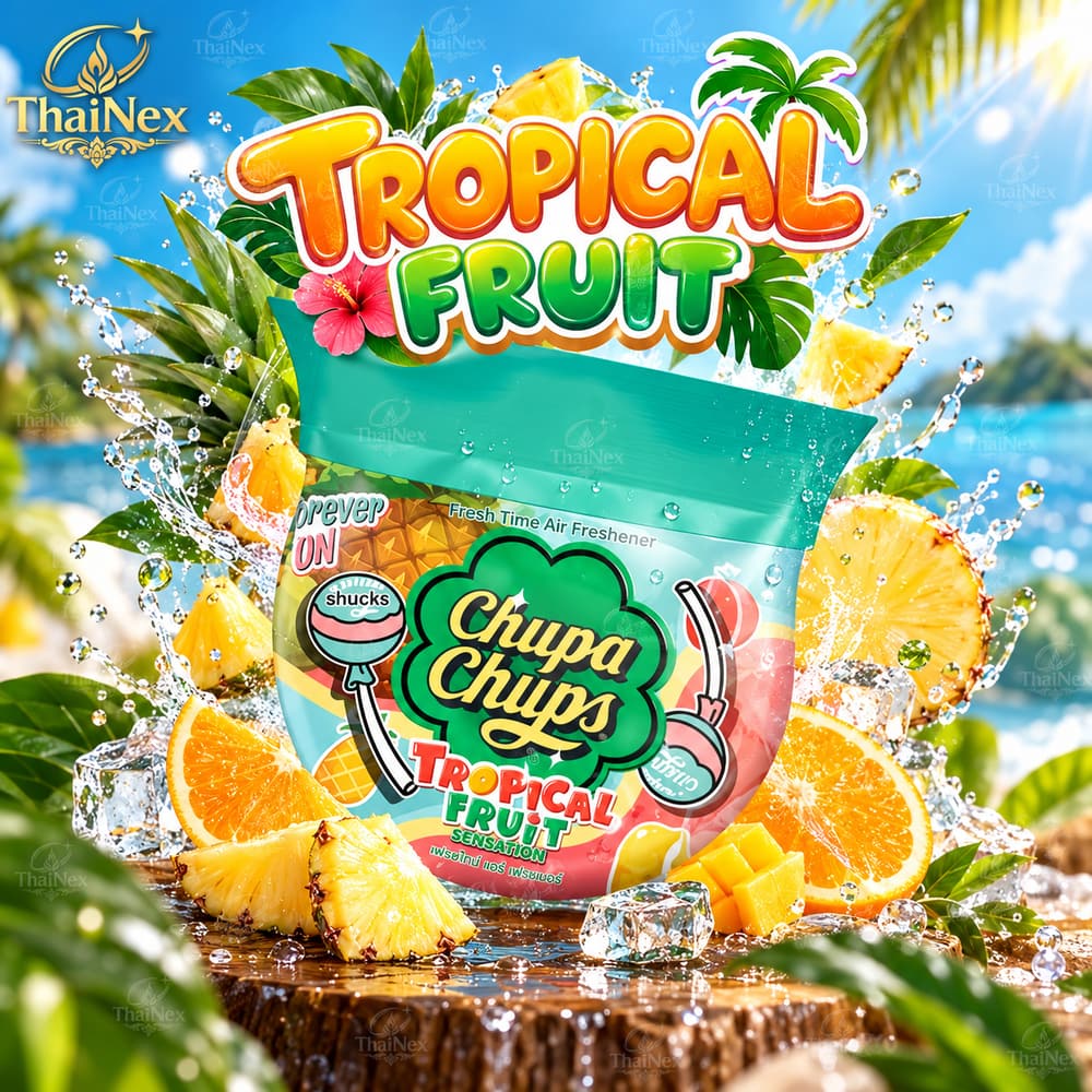 Chupa Chups Tropical Fruit Air Freshener 155g