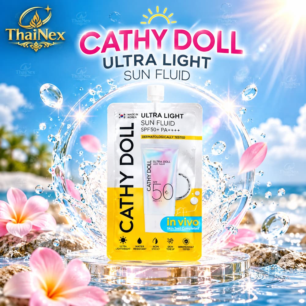 Cathy Doll Ultra Light Sun Fluid Spf50+ Pa++++ 7ML