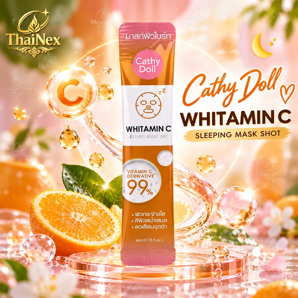 Cathy Doll Whitamin C Sleeping Mask Shot 4ml