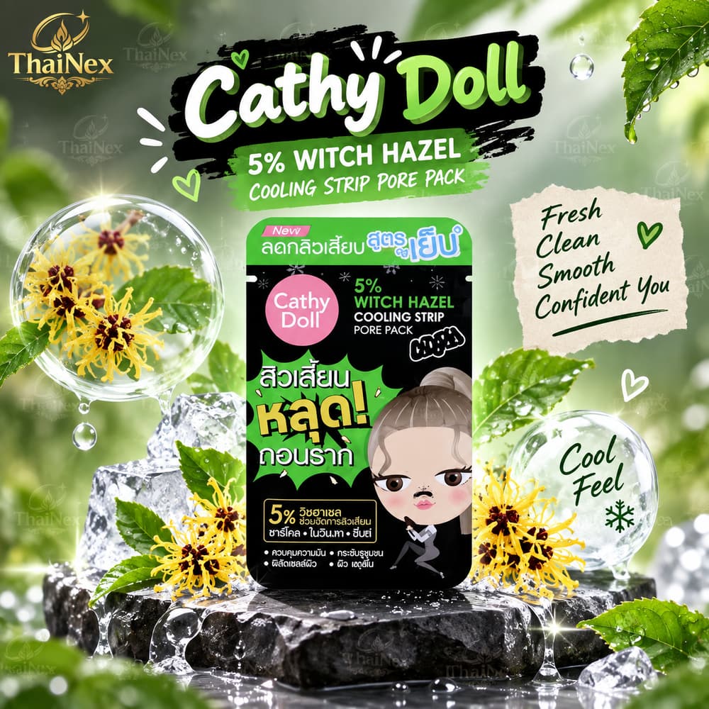 Cathy Doll 5% Witch Hazel Cooling Strip Pore Pack