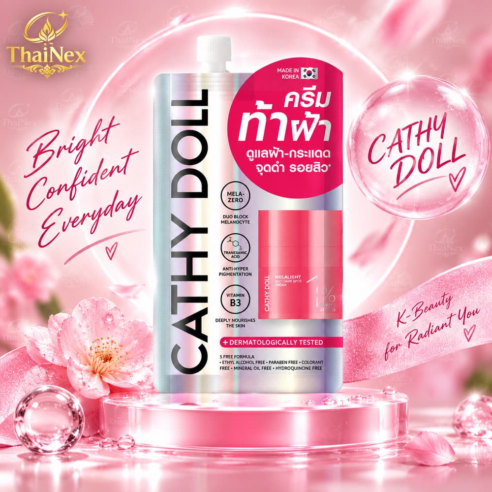 Cathy Doll Melalight Anti Dark Spot Cream 1% Melazero 7ml