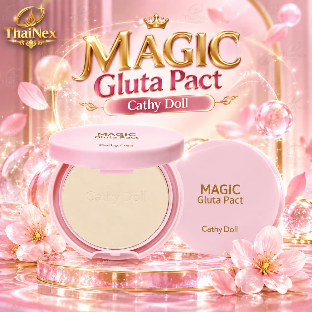 Cathy Doll Magic Gluta Pact SPF50 PA+++