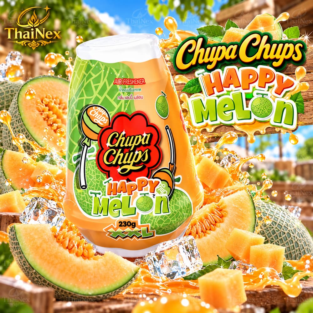 Fresh Time Chupa Chups Melon Scented Gel Air Freshener 230g