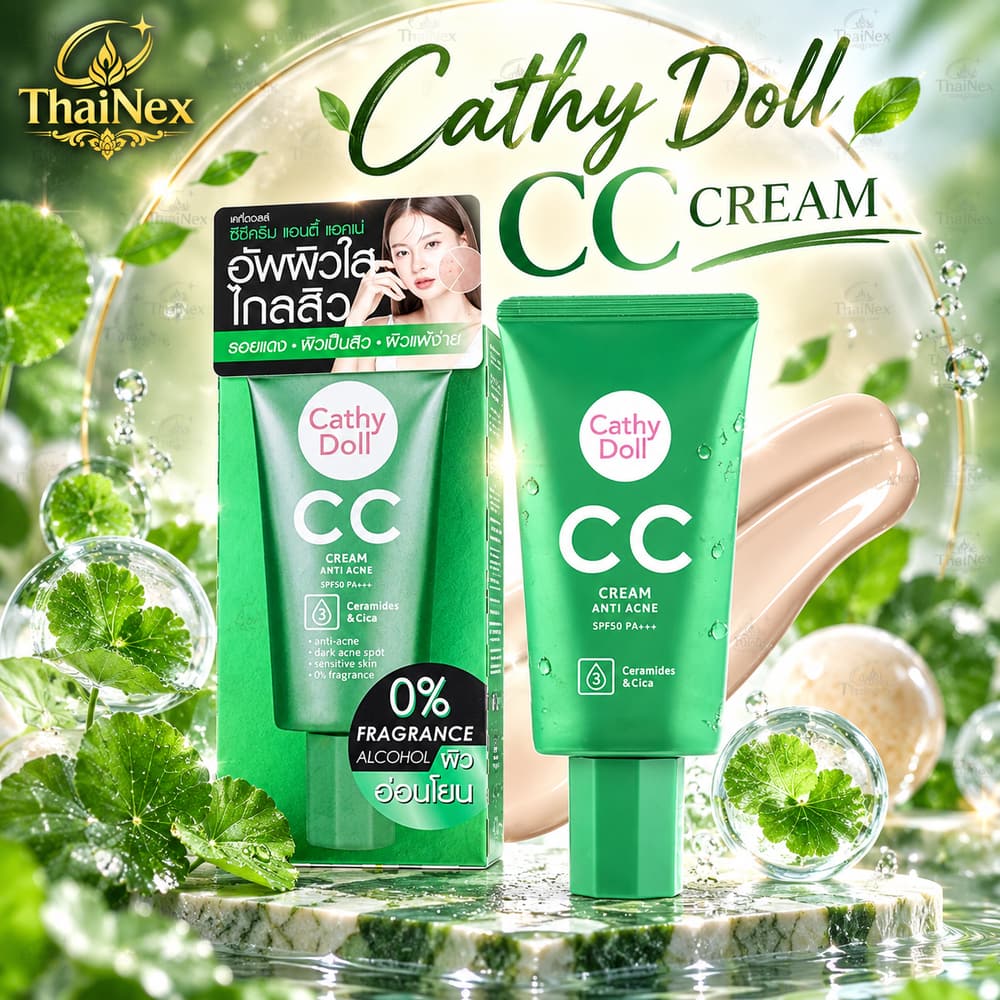 Cathy Doll CC Cream Anti Acne SPF50 PA+++ 50ml