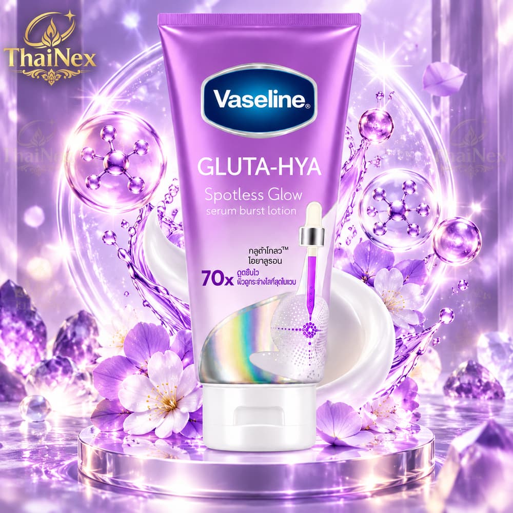 Vaseline Gluta-Hya Spotless Glow Serum Burst Lotion 300 ml 