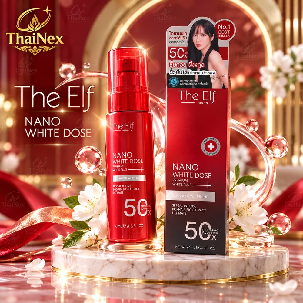 The Elf Nano White Dose Premium White Plus Body Serum (60ml)