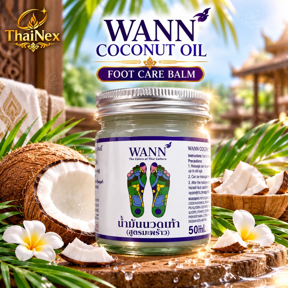 Wann Coconut Oil Foot Care Butter