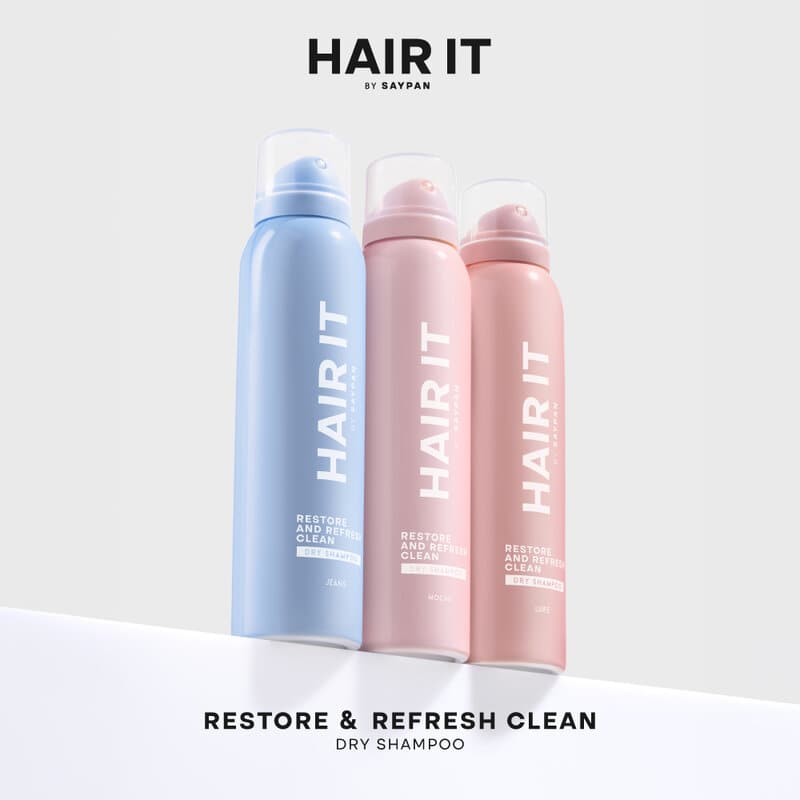 Hair It by Saypan Restore and Refresh Clean Dry Shampoo – Moshi 150ml