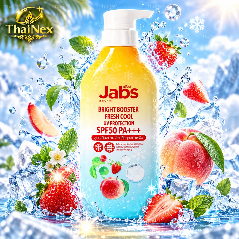 Jabs Bright Booster Fresh Cool UV Protection SPF50 PA+++ 450ml