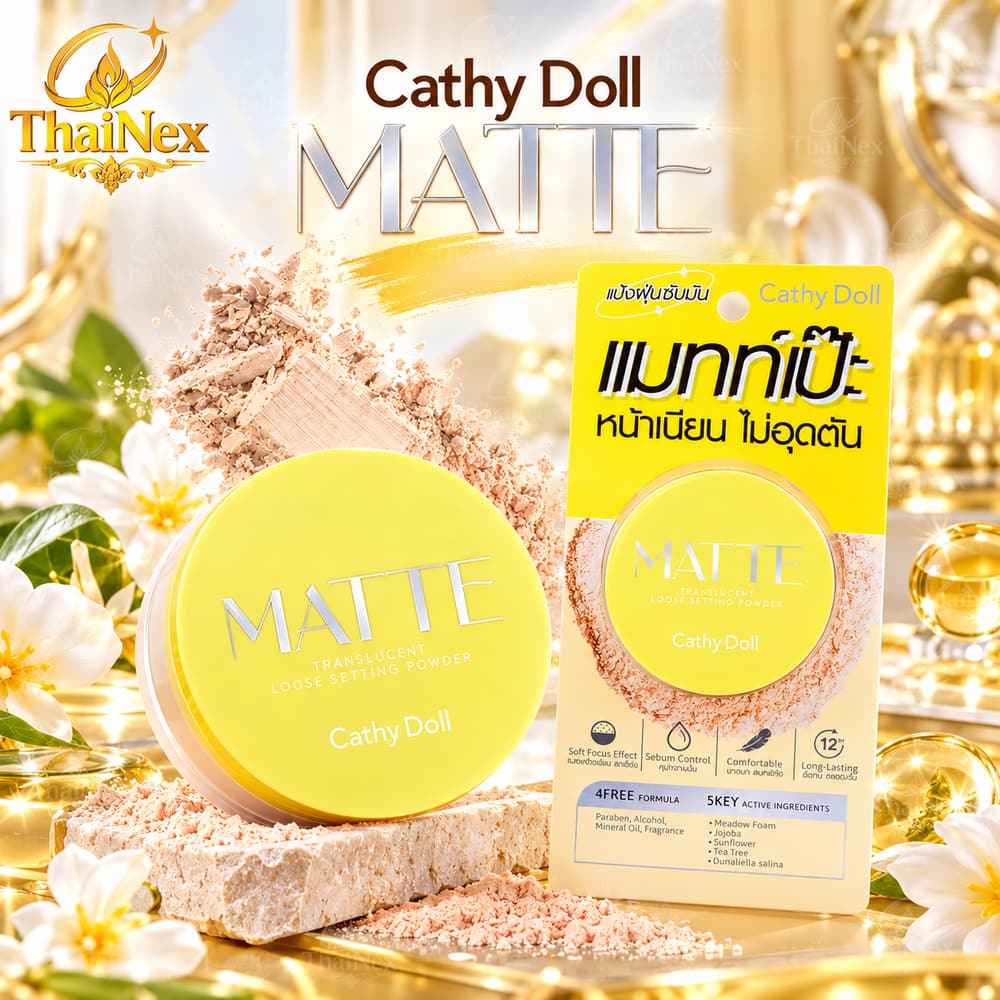 Cathy Doll Matte Translucent Loose Setting Powder 5g