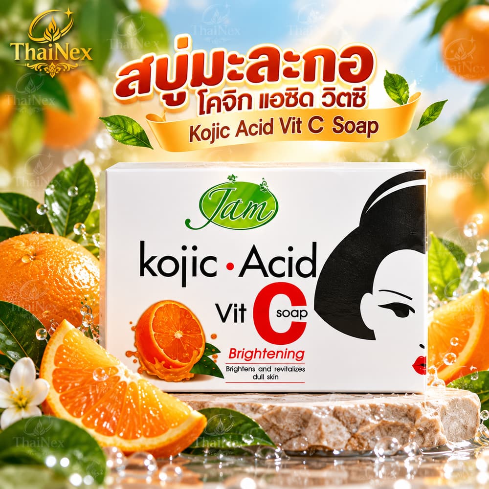 Jam KOJIC ACID VIT C Soap 100g