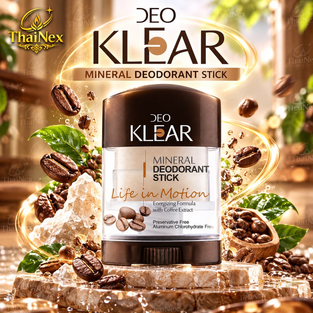 Deo Klear Mineral Deodorant Stick Life in Motion 70g