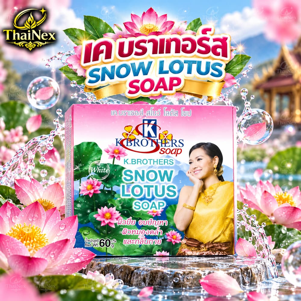 K.Brothers Snow Lotus Soap 60g