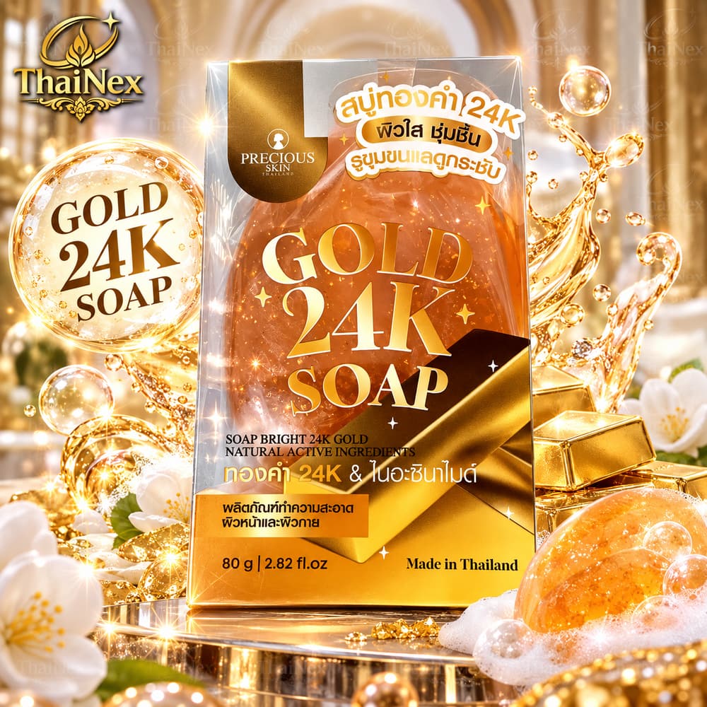 Precious Skin Gold 24K Brightening Soap 80g