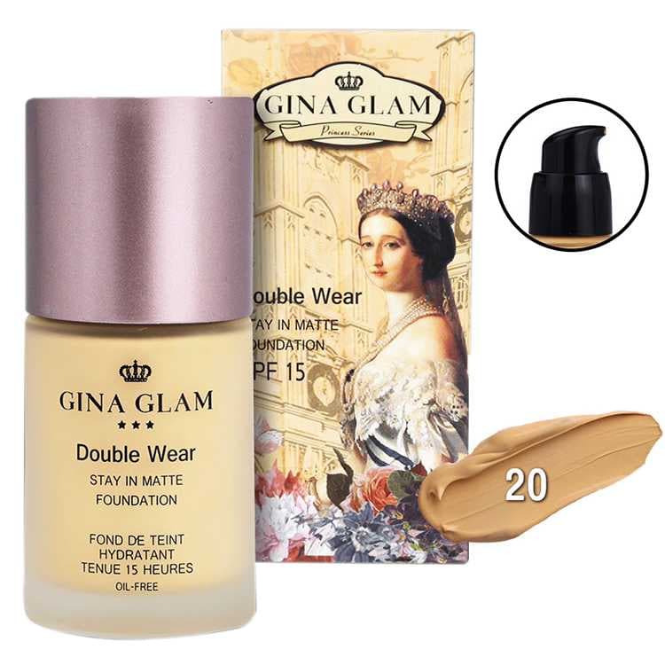 Gina Glam Double Wear Matte Foundation SPF15