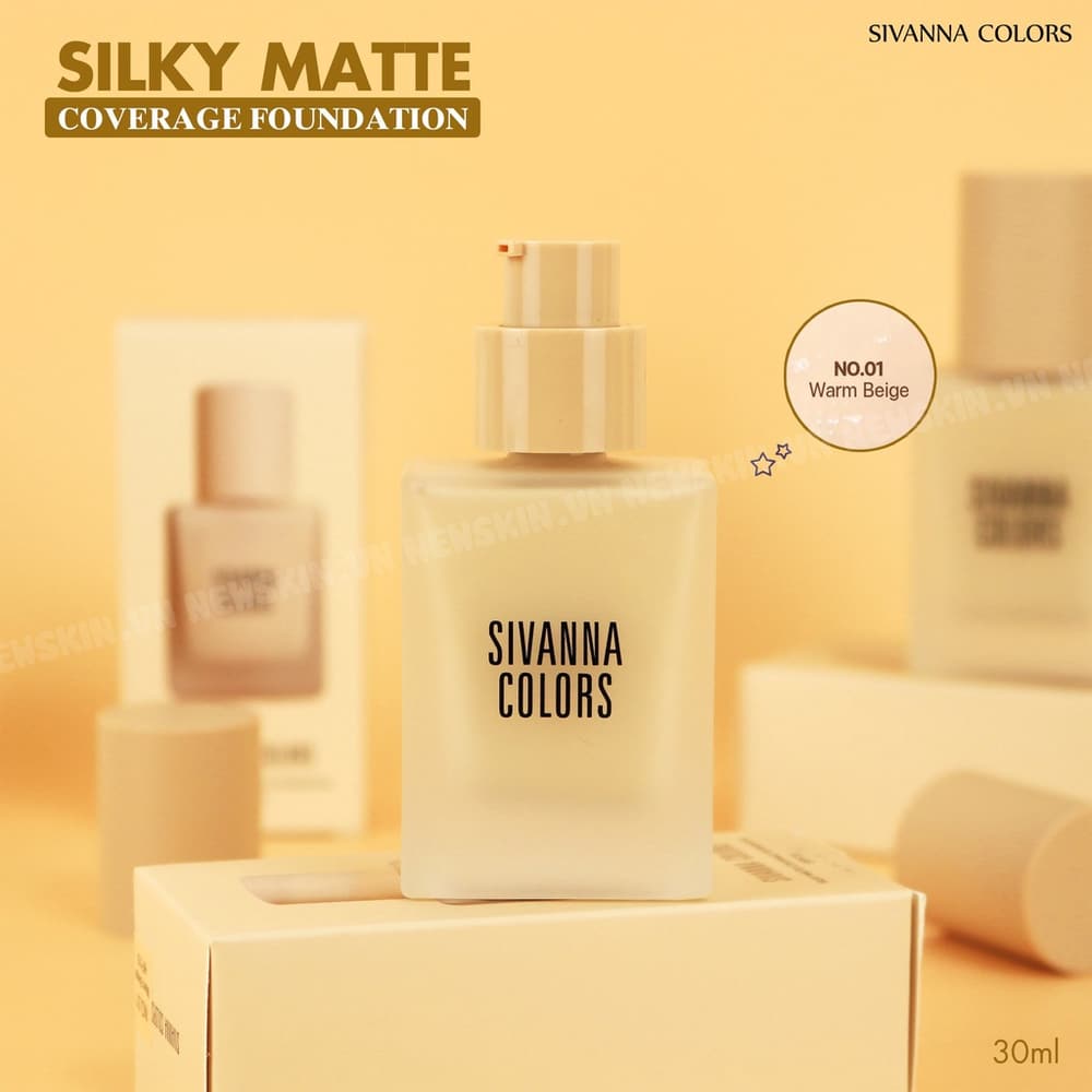 Sivanna Colors Silky Matte Coverage Foundation