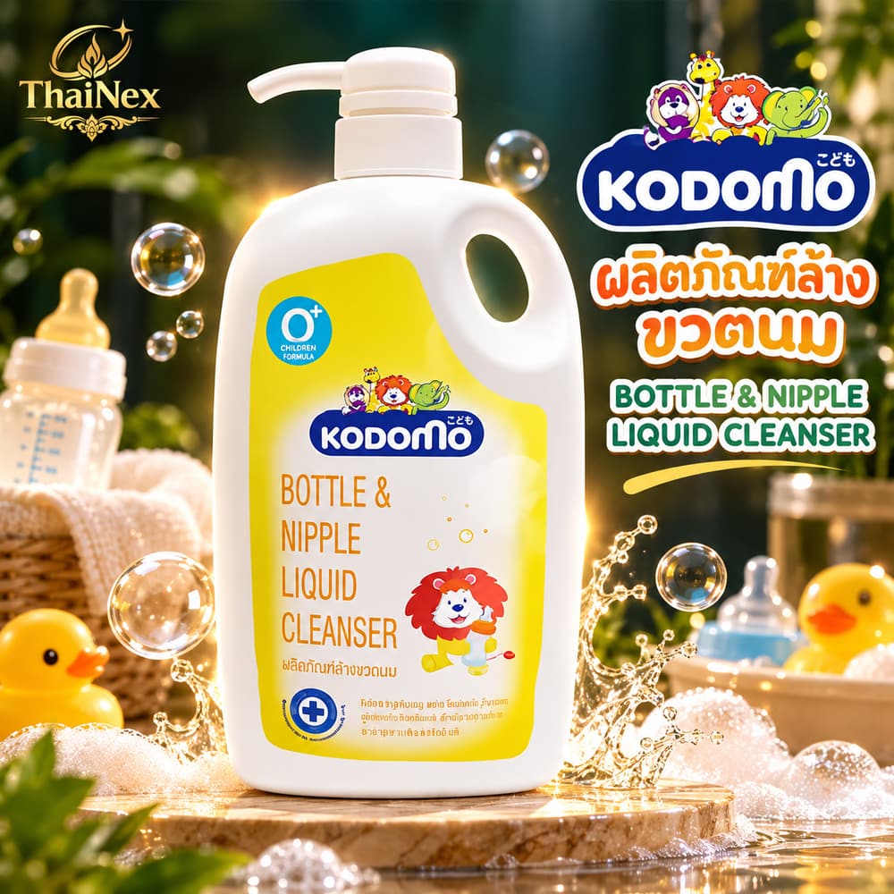 Kodomo Bottle & Nipple Liquid Cleanser 650ml