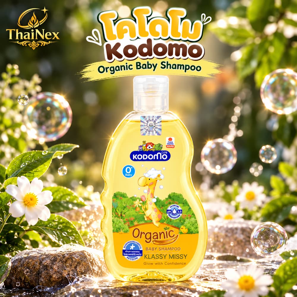 Kodomo Organic Original Baby Shampoo 200ml