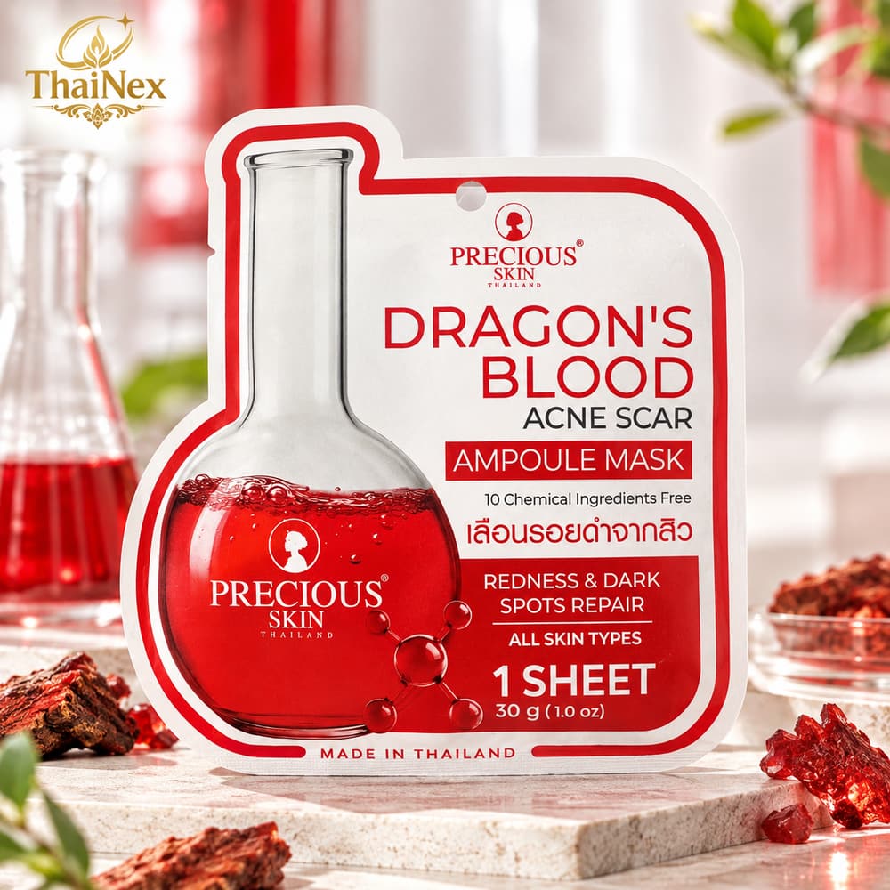 Precious Skin Dragon’s Blood Acne Scar Ampoule Mask 30g