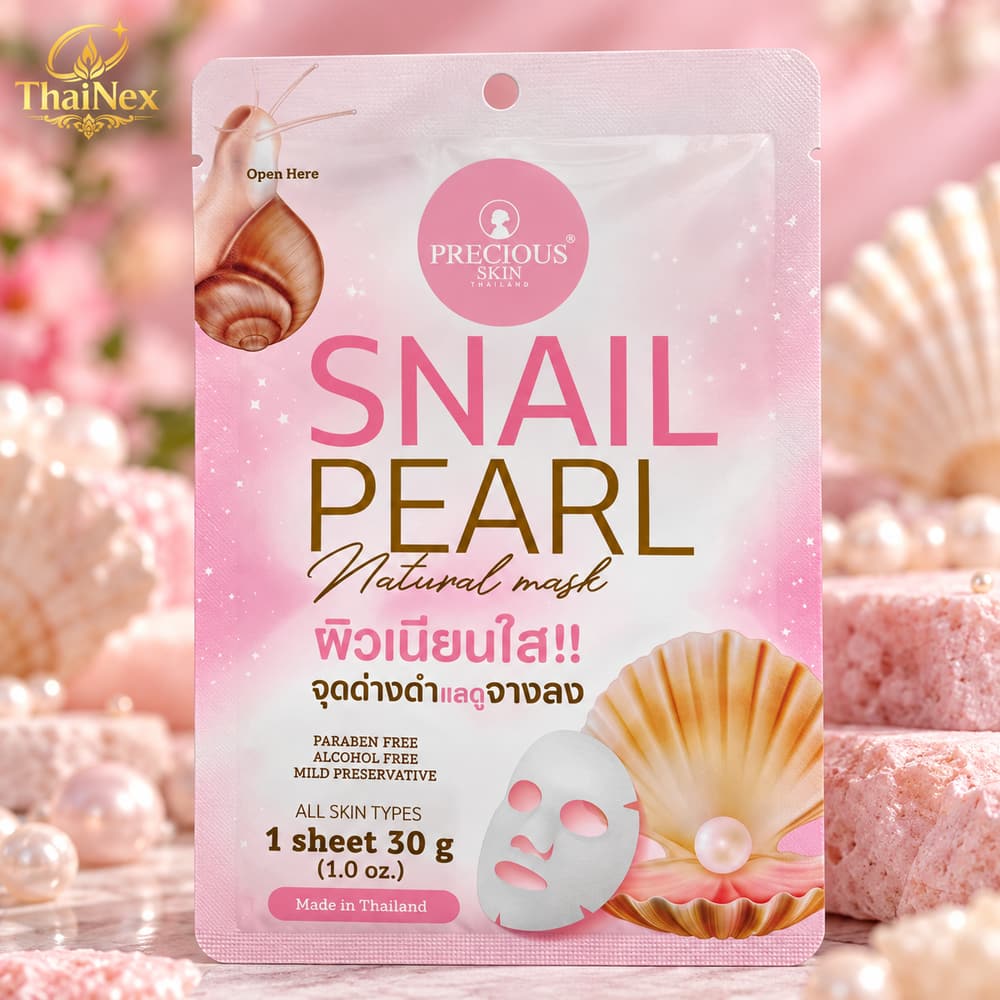 Precious Skin Snail Pearl Natural Mask 30g