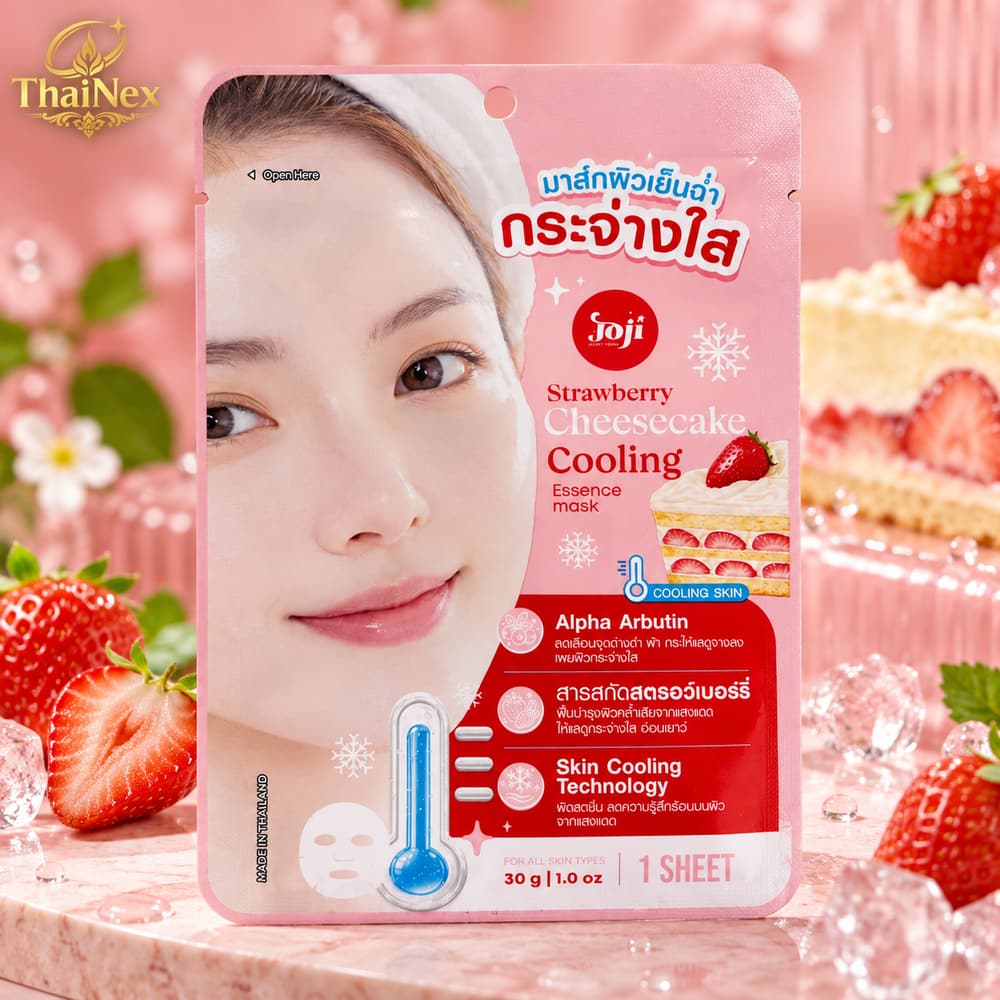 JOJI Secret Young Strawberry Cheesecake Cooling Essence Mask 30g