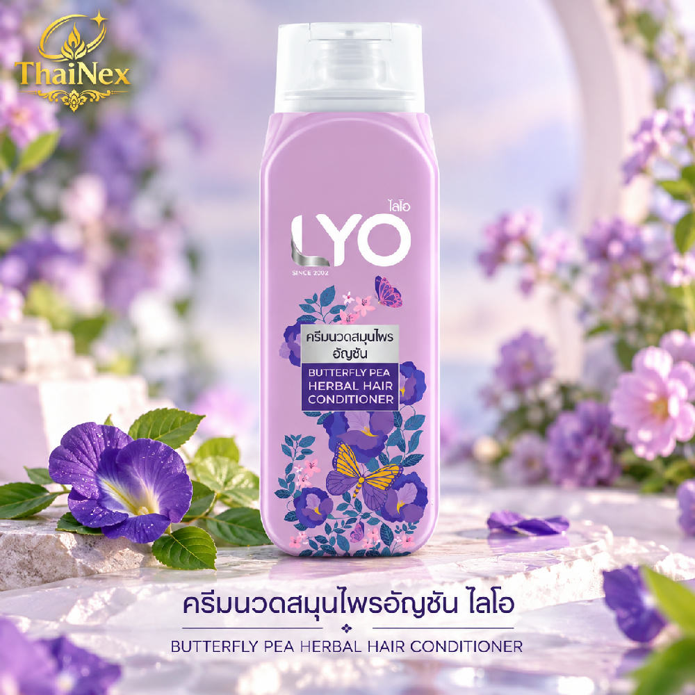 LYO Butterfly Pea Herbal Shampoo
