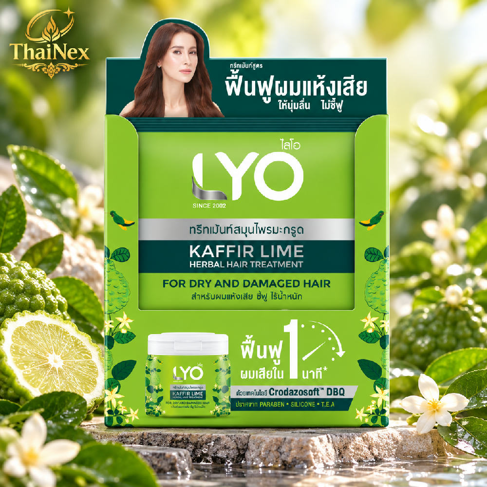 LYO KAFFIR LIME HERBAL TREATMENT 10 ML.