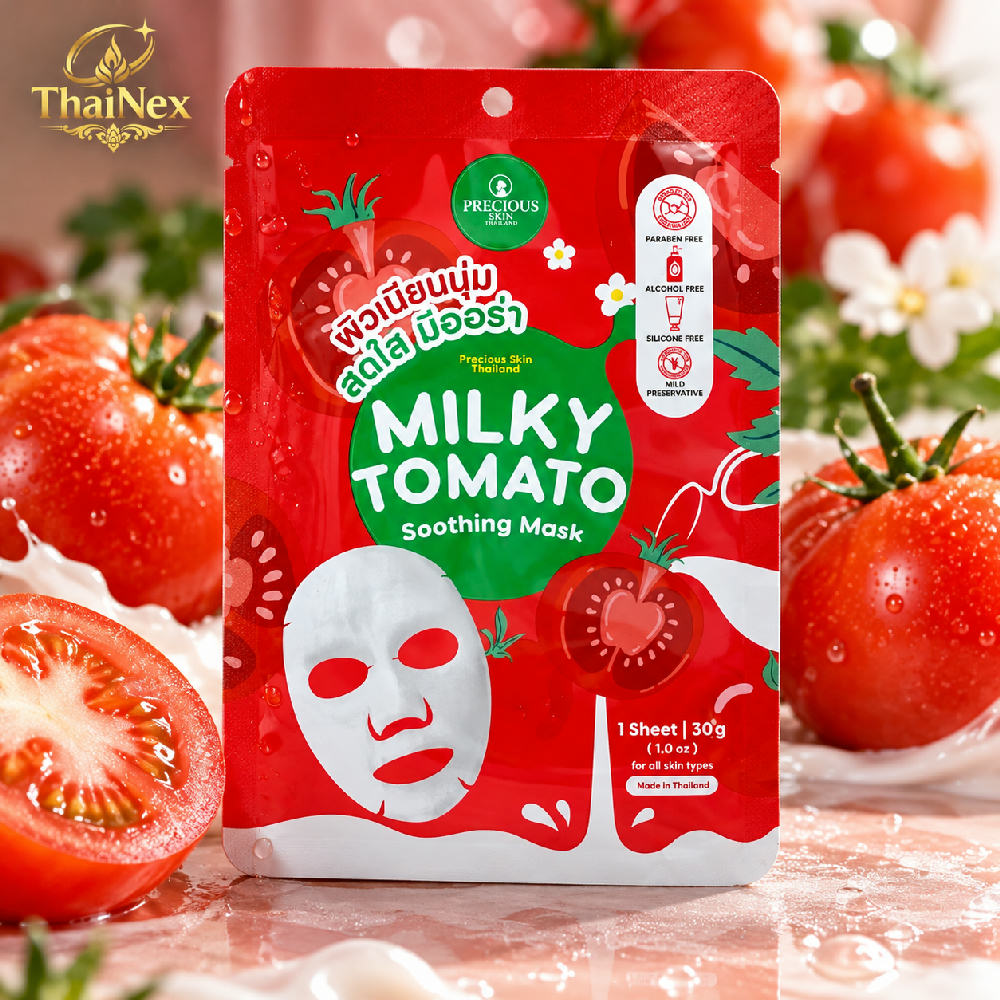 Precious Skin Milky Tomato Soothing Mask 20g