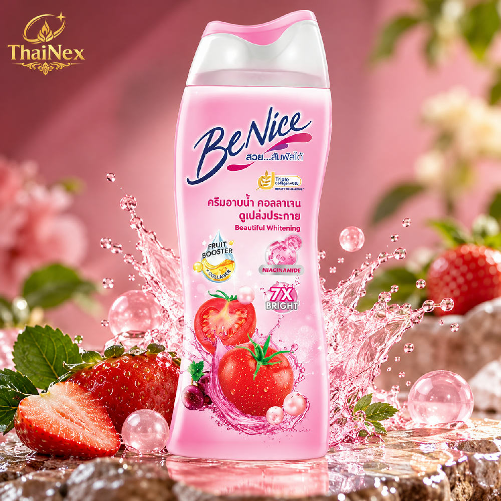 BeNice Shower Cream Beautiful Whitening 170ml