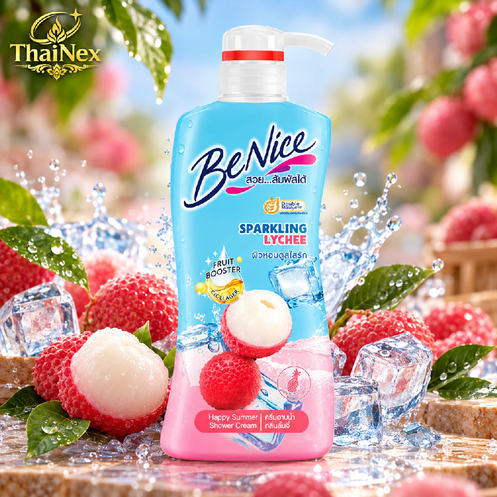 BeNice Happy Summer Sparkling Lychee 400ml