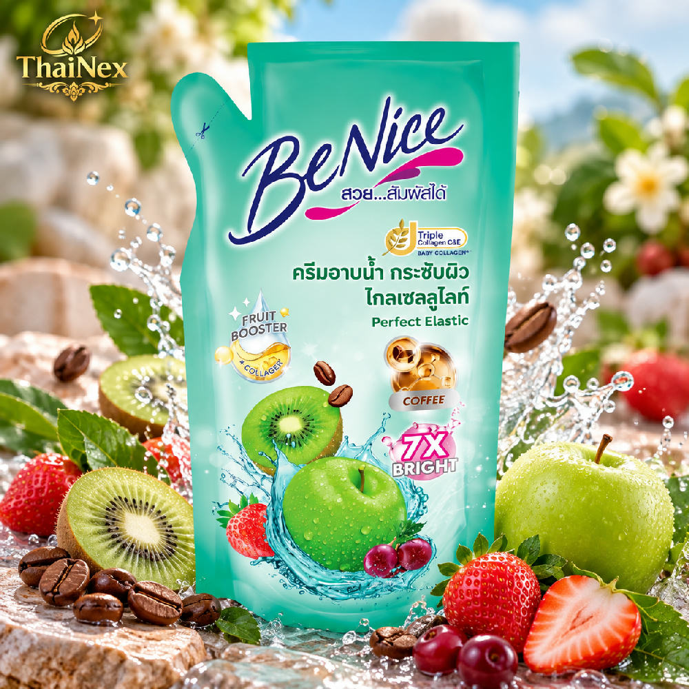 BeNice Shower Cream Perfect Elastic Refill 400ml 