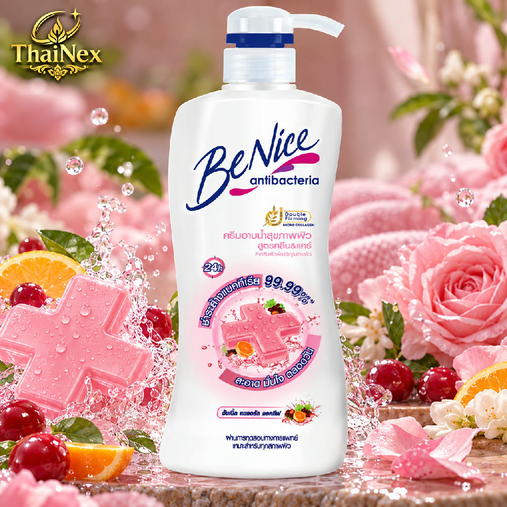 BeNice Antibacteria Shower Cream Clean & Care 400ml