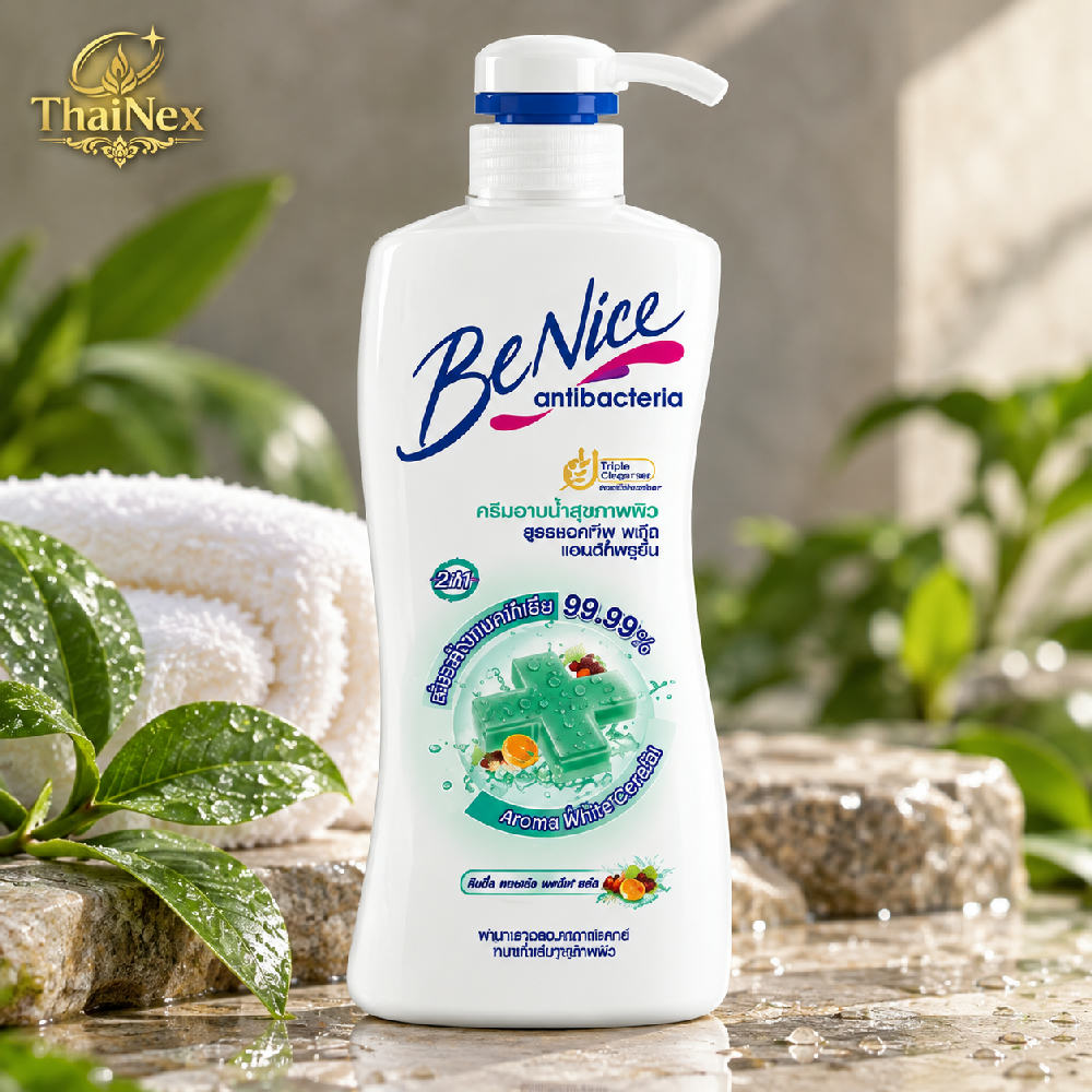 BeNice Antibacteria Shower Cream Active Plus 400ml