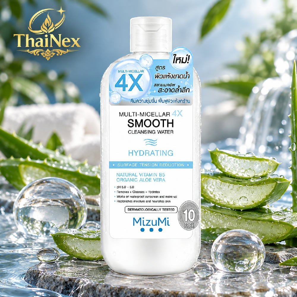 MizuMi Multi-Micellar 4X Smooth Cleansing Water Hydrating 500 ml.