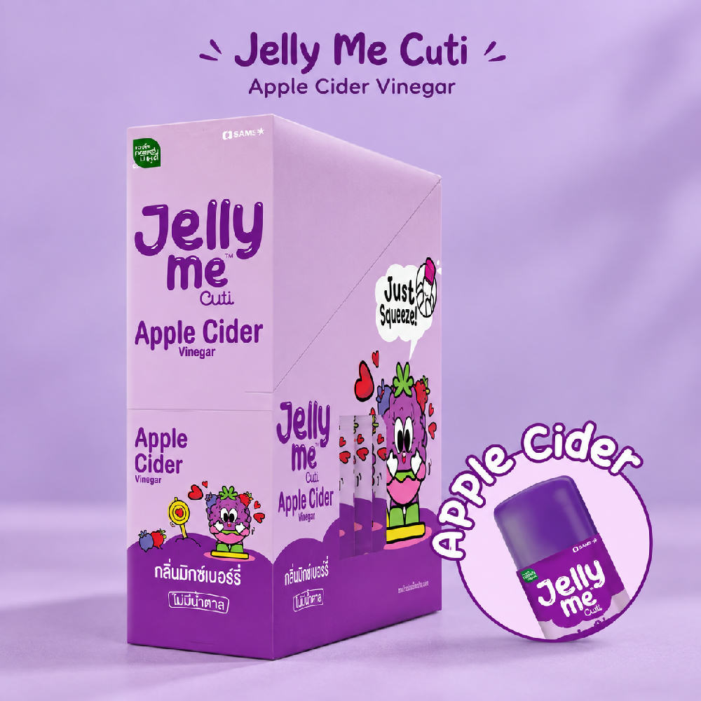 HandyHerb Jelly Me Cuti Activ Apple Cider 12 unit