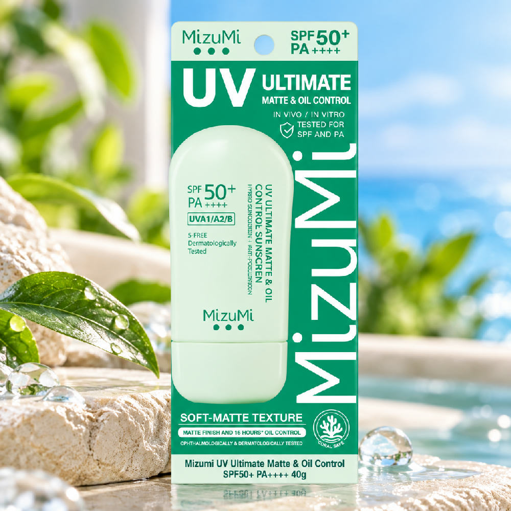 MizuMi UV Ultimate Matte & Oil Control Sunscreen 40g