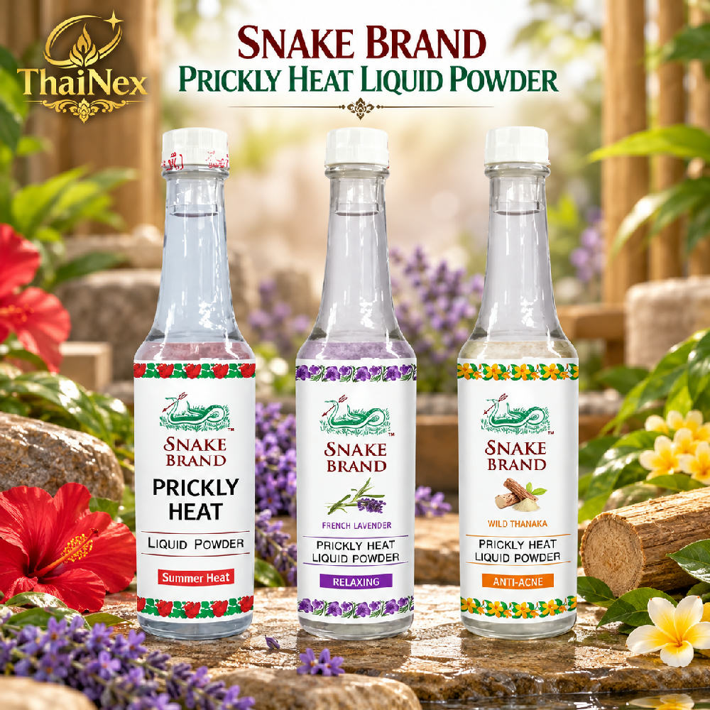Snake Brand Prickly Heat Liquid Powder 80ml