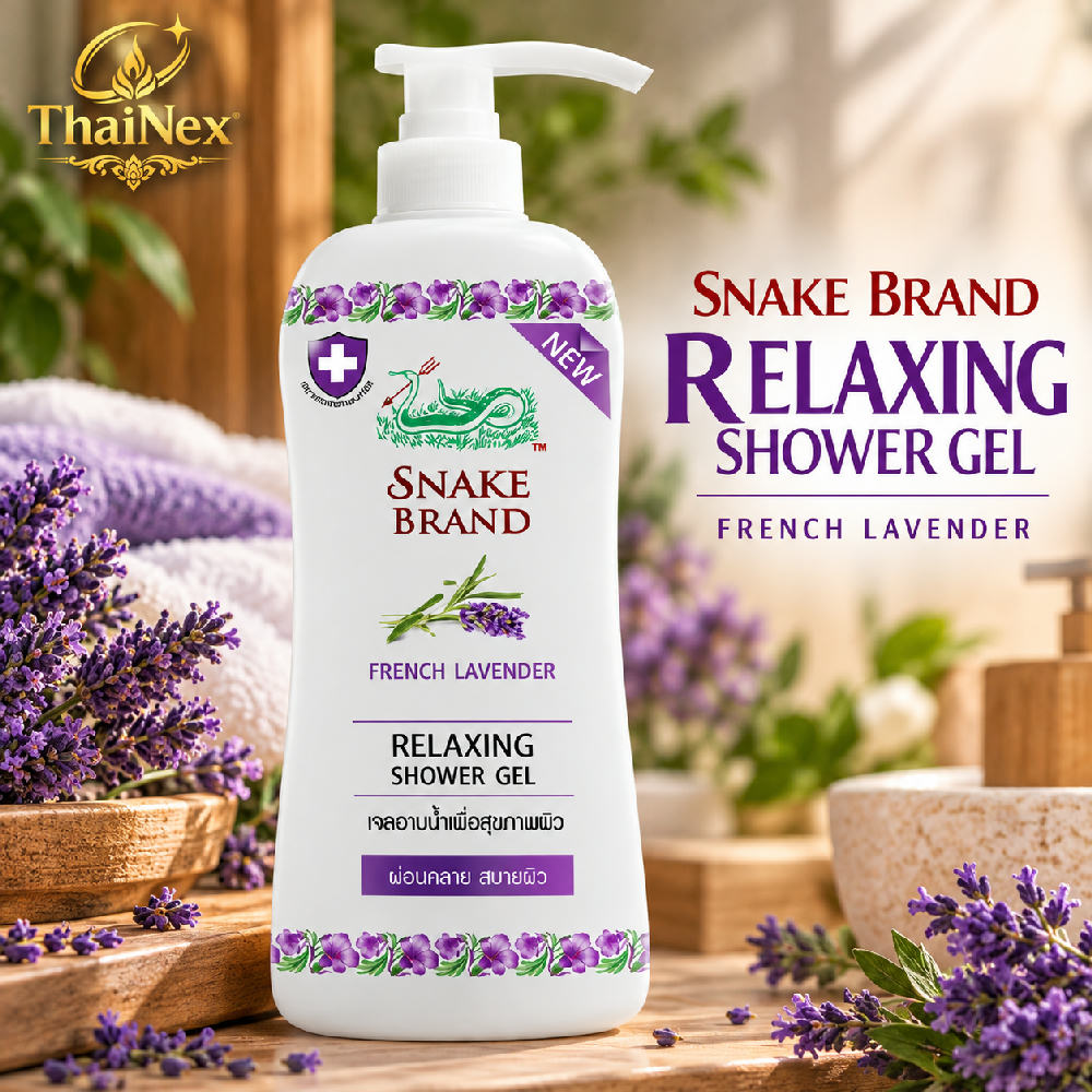 Snake Brand Shower Gel Relaxing 450ml