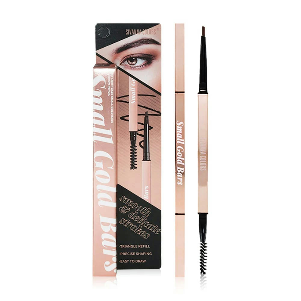 Sivanna Colors Mist Light Gaze Small Gold Bars Eyebrow Pencil 0.3g – HF933