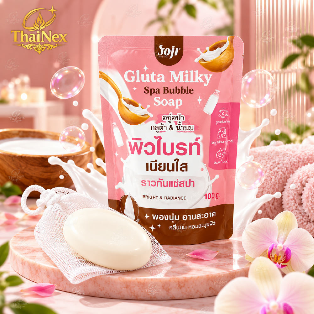 Gluta Milky Spa Bubble Soap