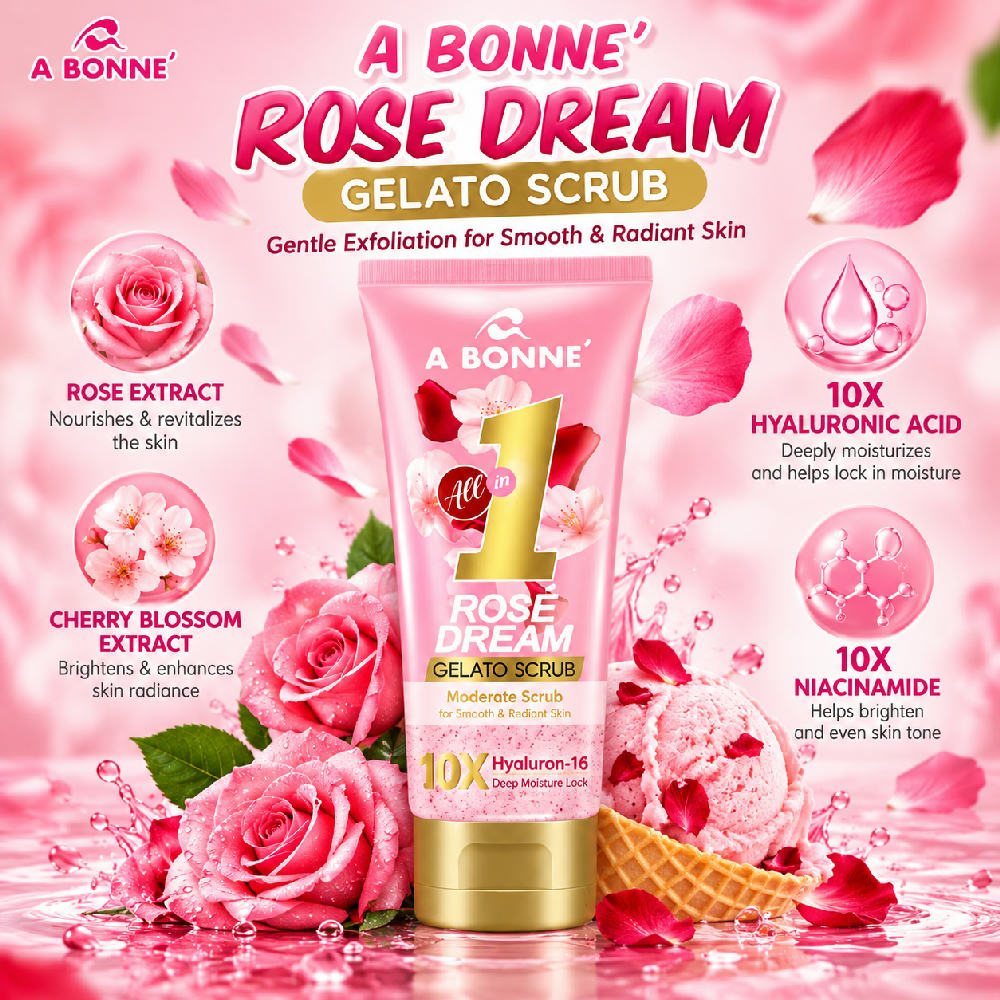 Abonne Rose Dream Gelato Scrub 300g