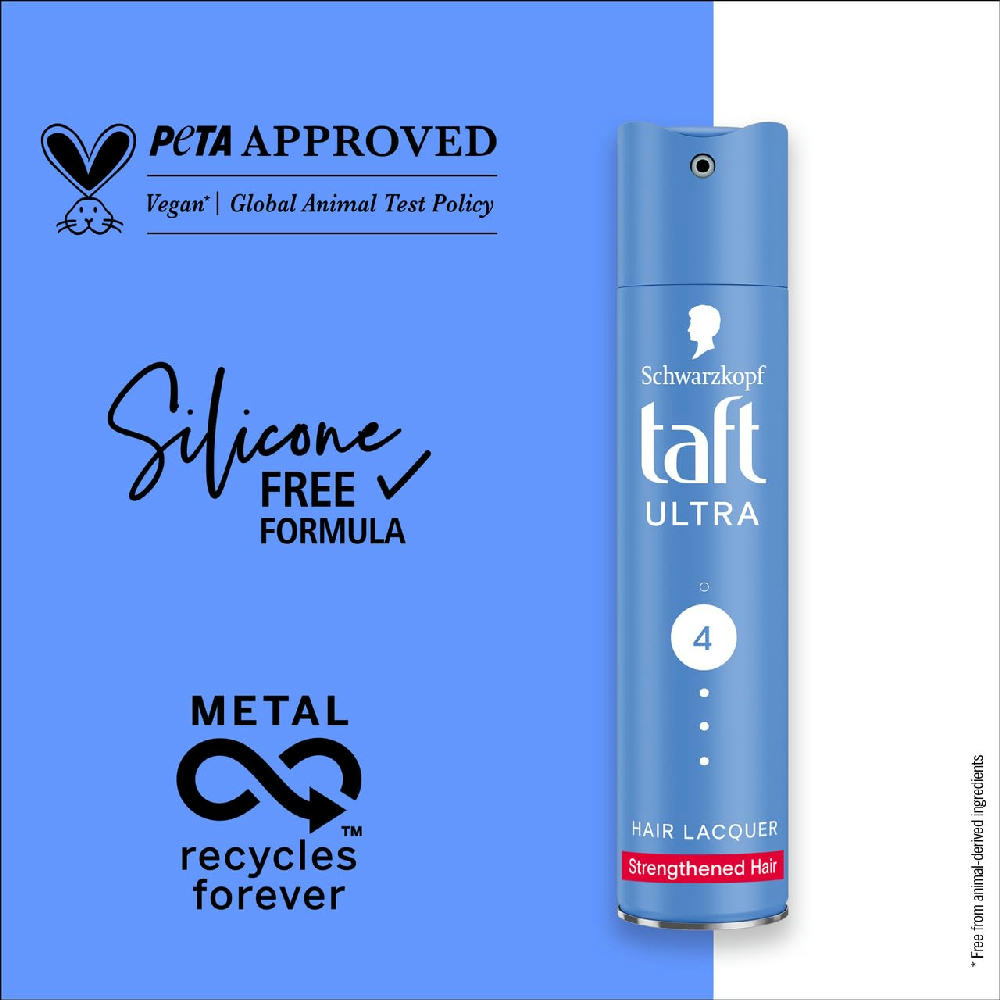 Schwarzkopf Taft Ultra Hair Spray Lacquer Hold 4 250ml