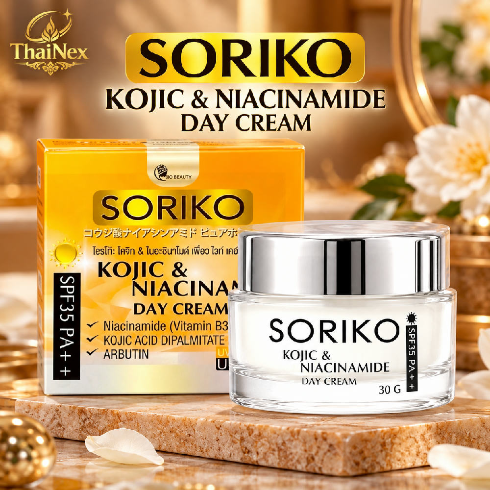 Soriko Kojic & Niacinamide Day Cream 30g