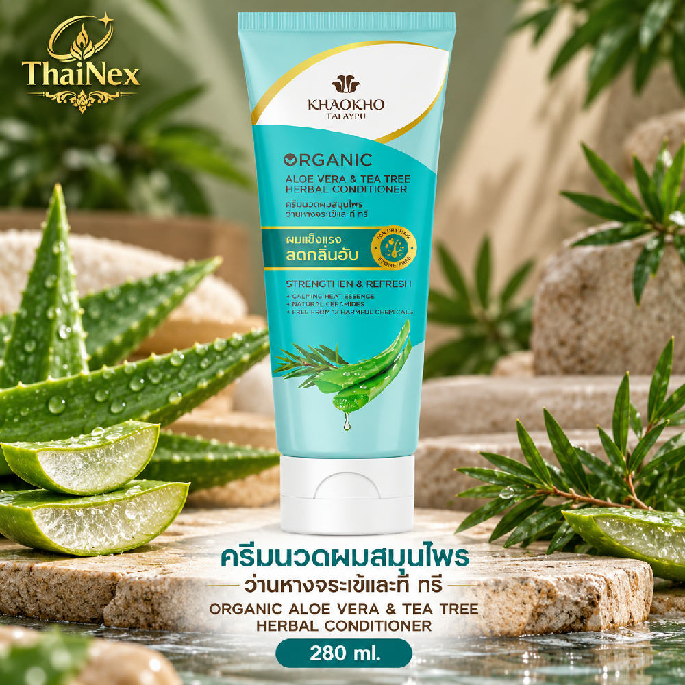 Khaokho Talaypu Organic Aloe Vera & Tea Tree Conditioner 280ml