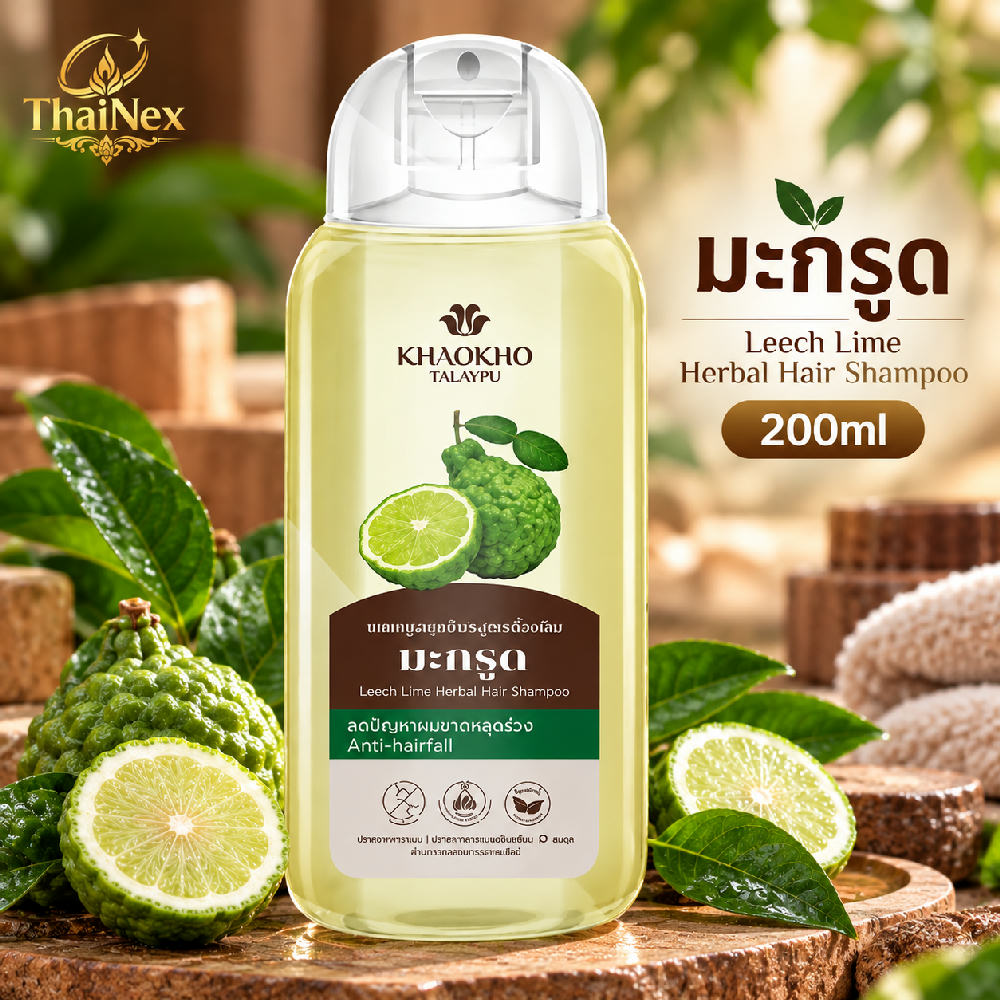 Khaokho Talaypu Kaffir Lime Shampoo 200ml