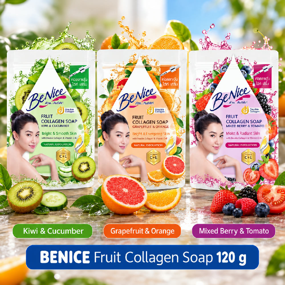 BeNice Fruit Collagen Soap 120g