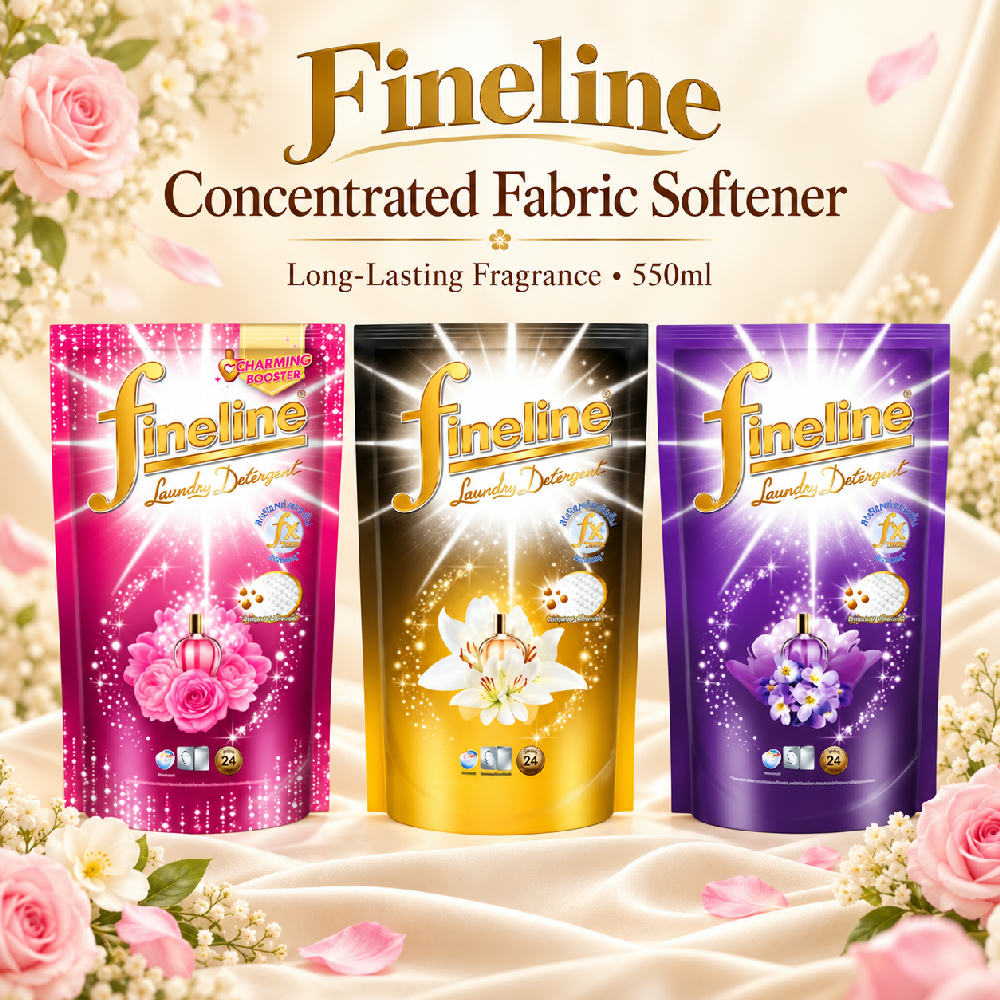 BeNice Fineline Concentrated Fabric Softener Refill 550ml
